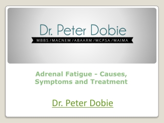 Adrenal Fatigue Causes Symptoms and Treatment