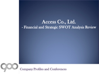 SWOT Analysis Review on Access Co., Ltd.