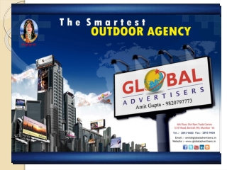 Outdoor Media Advertising At Bus Stops - Global Advertisers
