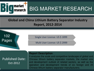 Global and China Lithium Battery Separator Industry Report,