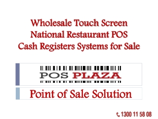 Wholesale Touch Screen National Restaurant POS Cash Register