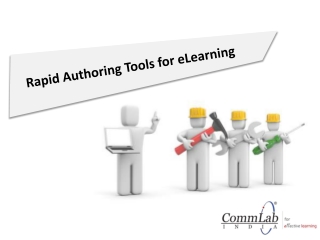Rapid Authoring Tools for eLearning