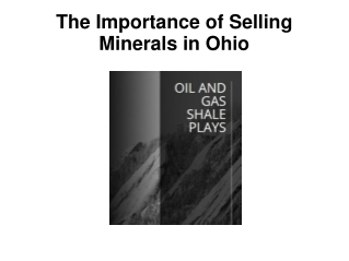 sell mineral rights