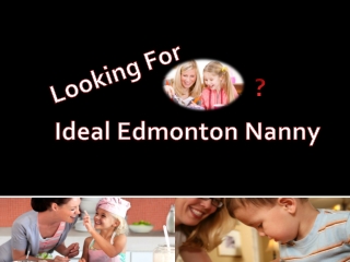Nanny Edmonton