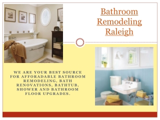 Bathroom Remodel Raleigh NC