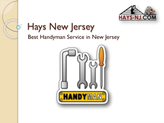 Best Handyman services in New Jersey
