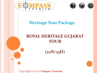 heritage tour packages for Gujarat