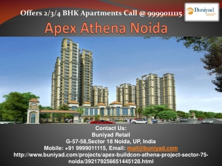 Apex Buildcnon New Residential launch - Apex Athena