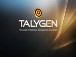 HR and Leave Management Tool Online – Talygen