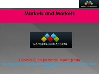 Concrete Super plasticizer Market