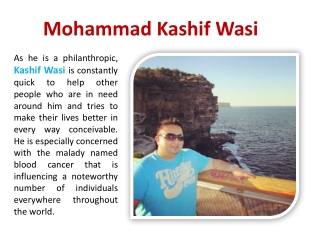 Mohammad Kashif Wasi