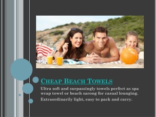 Beach Towels UK