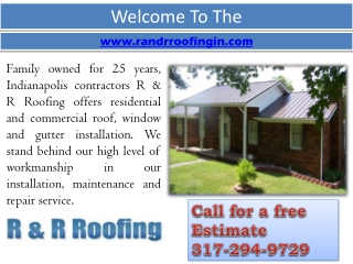 Roofing Contractor In Indianapolis - Gutter Installation