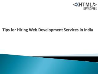 Web Development India