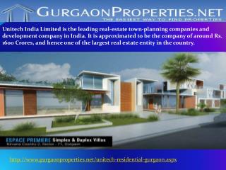Unitech Projects in Gurgaon
