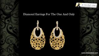 In India Diamond Earrings are Most Preferred