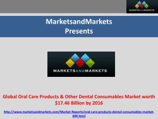 Global Oral Care Products