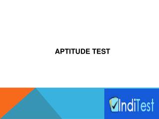 Aptitude test