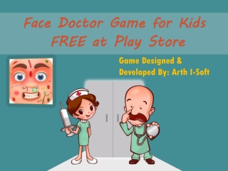 Face doctor game for kids