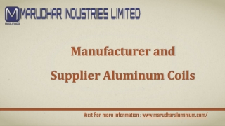 Various Aluminium Products India