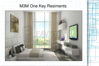 M3M One Key Resiments @ 09873245830 Haven With Nature-Friend