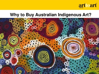 Why to Buy Australian Indigenous Art?