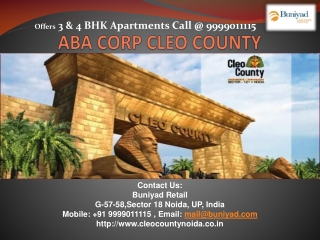 Cleo County - Ultra-Modern Residential Apartments