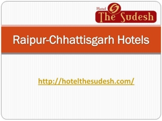 Raipur-Chhattisgarh Hotels || Sudesh Hotel in Raipur