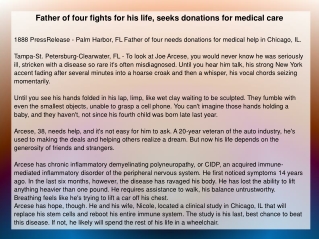 Father of four fights for his life, seeks donations