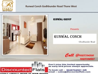 Runwal Conch Ghodbunder Road Thane Mumbai by Runwal Group