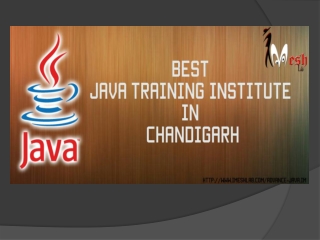 Choose iMesh Lab institute for Java Training