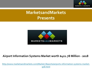 Airport Information Systems Market worth $421.78 Million - 2