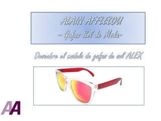 ALAIN AFFLELOU, gafas de sol de moda para el 2014