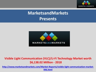 Visible Light Communication (VLC)/Li-Fi Technology Market