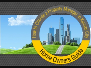 Find Professional RealEstate Property Managers in KansasCity