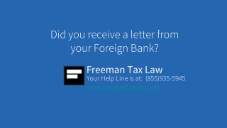 Foreign Bank