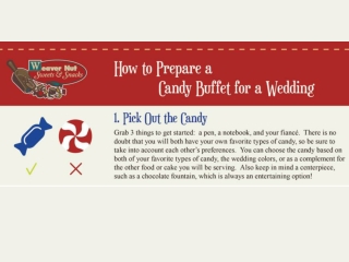 How To Prepare A Candy Buffet For A Wedding