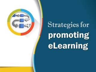 Strategies to Promote eLearning
