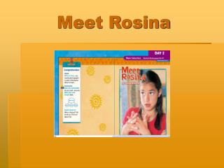 Meet Rosina
