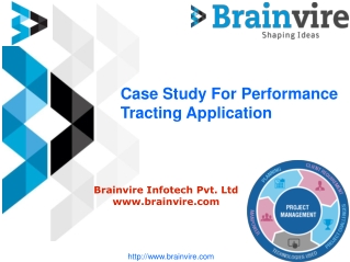 Case Study For Performance Tracting Application