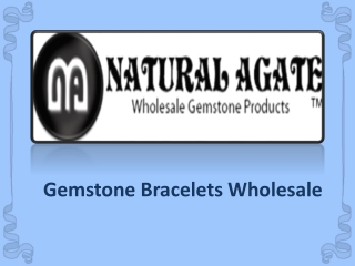 Gemstone Bracelets Wholesale