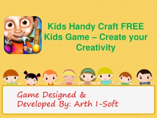 Kids Handy Craft FREE Kids Game