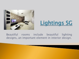 Lighting Design Singapore