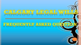 Calgary Legal Wills Question - Tracking a Deceased Relative'