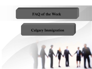 Canada Immigration Questions