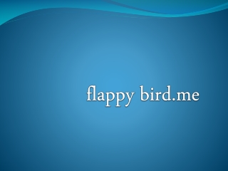 What the Flappy Birds Educates about what “People” Wish