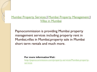 Mumbai Property Services | Mumbai Property Management | Vill