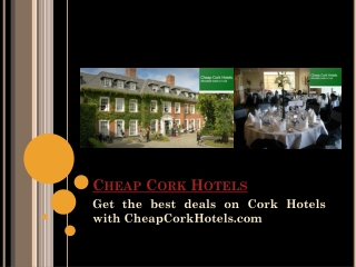 Cheap Hotels In Cork