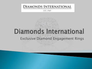 Exclusive Diamond Engagement Rings