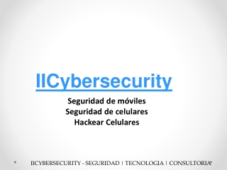 Seguridad de moviles